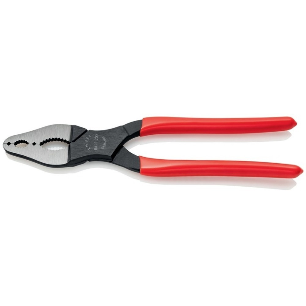Produktabbildung Nr. 1: Knipex Fahrzeugkonuszange, Gesamtlänge 200 mm, Form 1 poliert Kunststoffüberzug