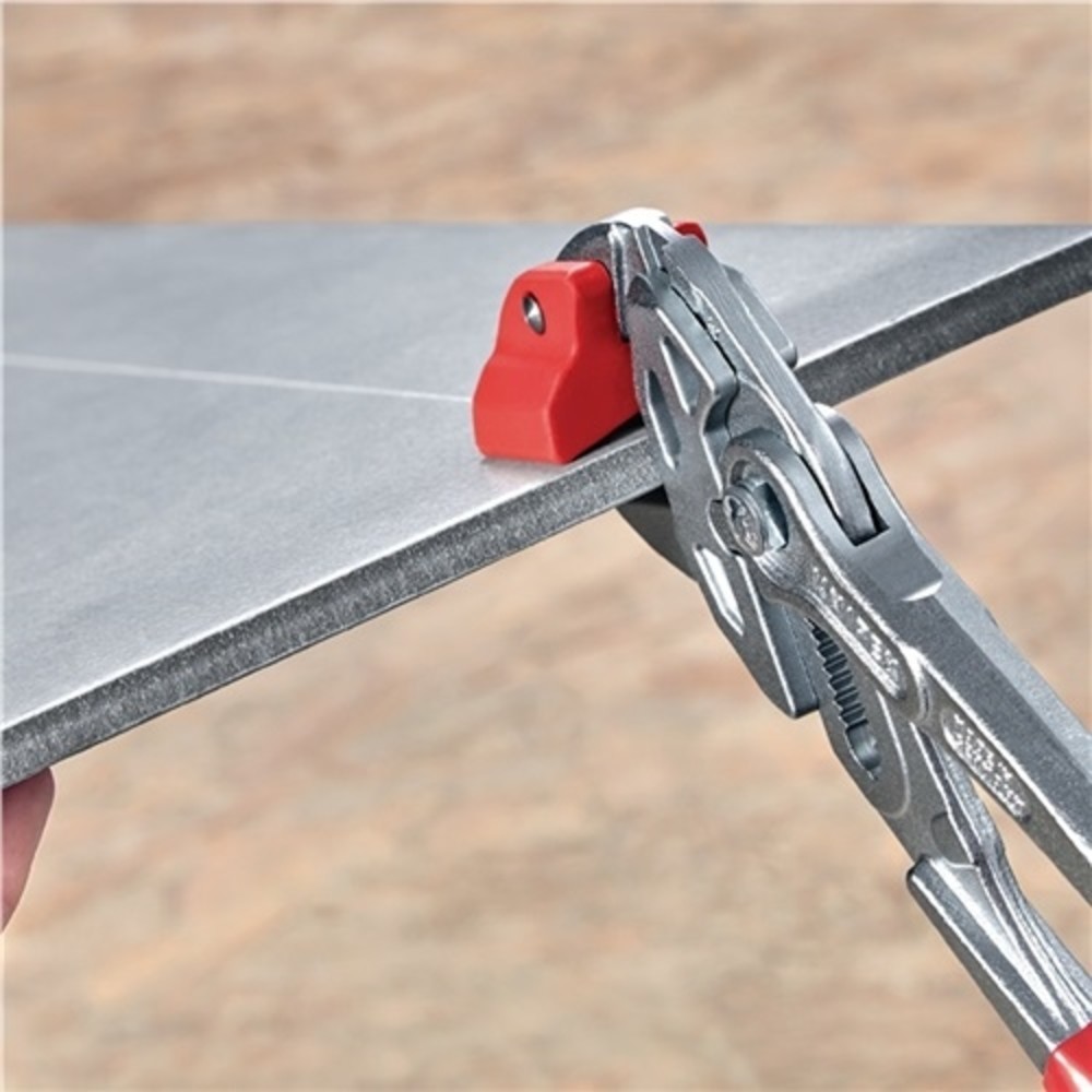 Produktabbildung Nr. 2: Fliesenlochzange 250mm CV-Stahl Griff Ku.-Überzug KNIPEX