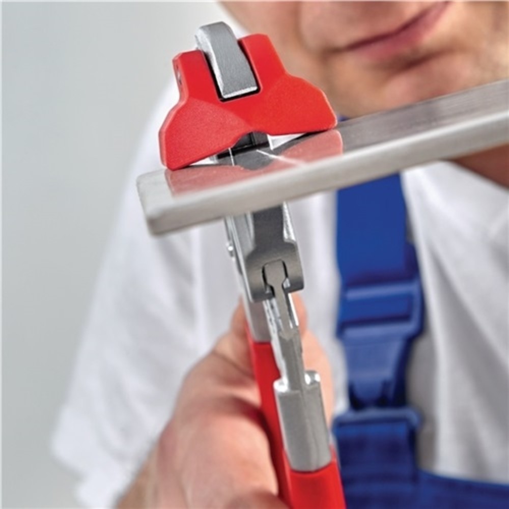 Produktabbildung Nr. 4: Fliesenlochzange 250mm CV-Stahl Griff Ku.-Überzug KNIPEX