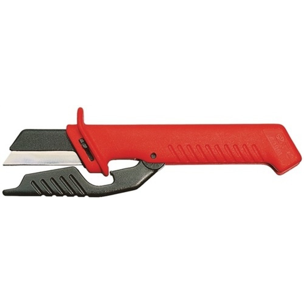 Produktabbildung: Kabelmesser L.185mm Klingen-L.50mm m.Schutzkappe VDE KNIPEX
