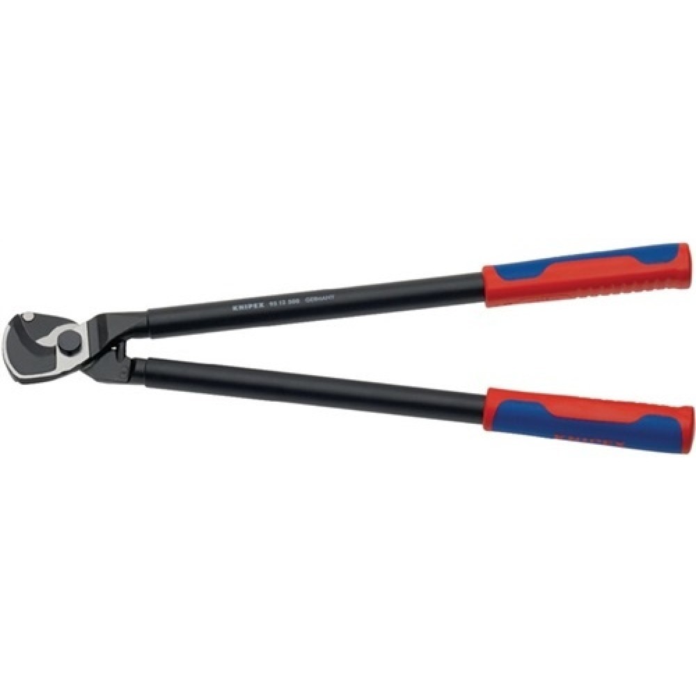 Produktabbildung: Kabelschere L.500mm brün Griffe m.Mehrkomp.-Hülle KNIPEX