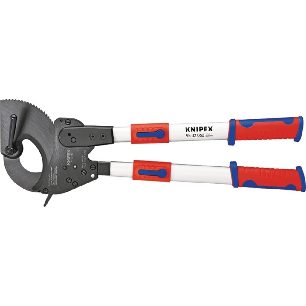 KNIPEX Kabelschneider Gesamt-L.680mm 100 (960 mm²)mm brün.Mehrkomp.-Hüllen Produktabbildung: KNIPEX Kabelschneider Gesamt-L.680mm 100 (960 mm²)mm brün.Mehrkomp.-Hüllen