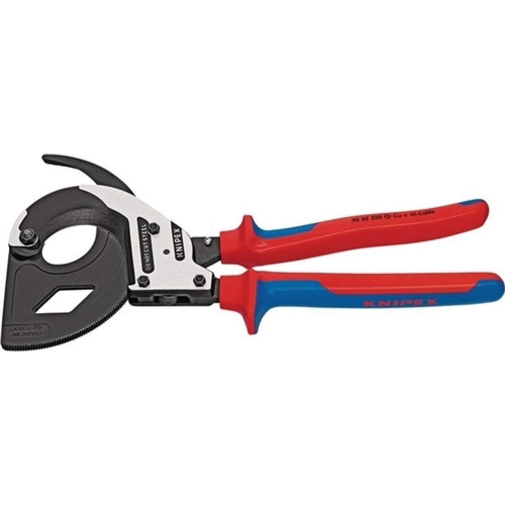 Produktabbildung: Kabelschneider Gesamt-L.320mm max.60 (600 mm²)mm pol.2-K.-Hüllen KNIPEX