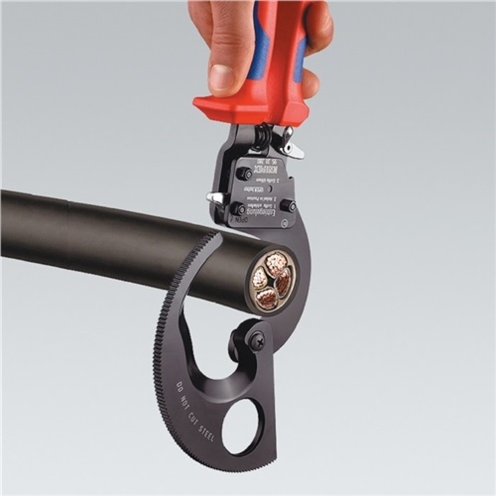 Produktabbildung Nr. 2: Kabelschneider Gesamt-L.250mm max.32 (240 mm²)mm 2-K.-Hüllen KNIPEX
