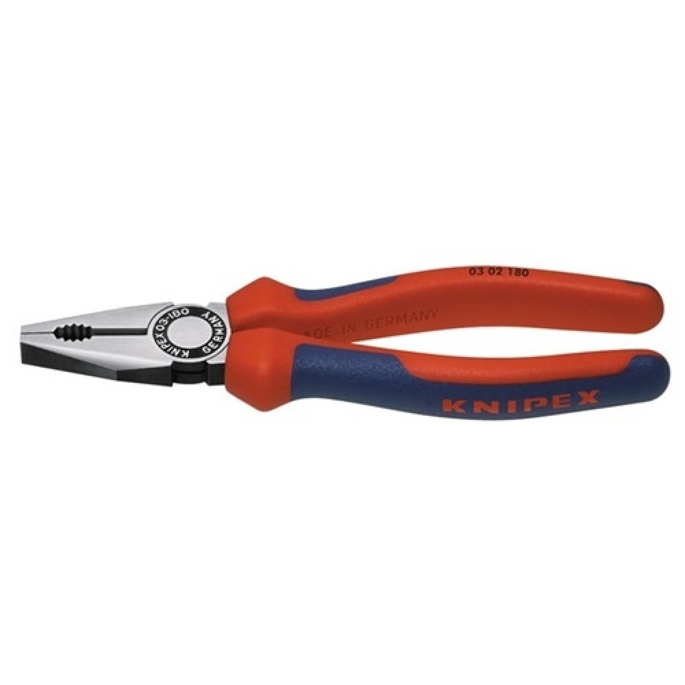 Produktabbildung: Kombizange L.200mm pol.Mehrkomp.-Hülle KNIPEX