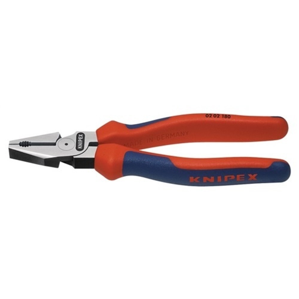 Produktabbildung: Kraftkombizange L.180mm pol.Mehrkomp.-Hülle KNIPEX