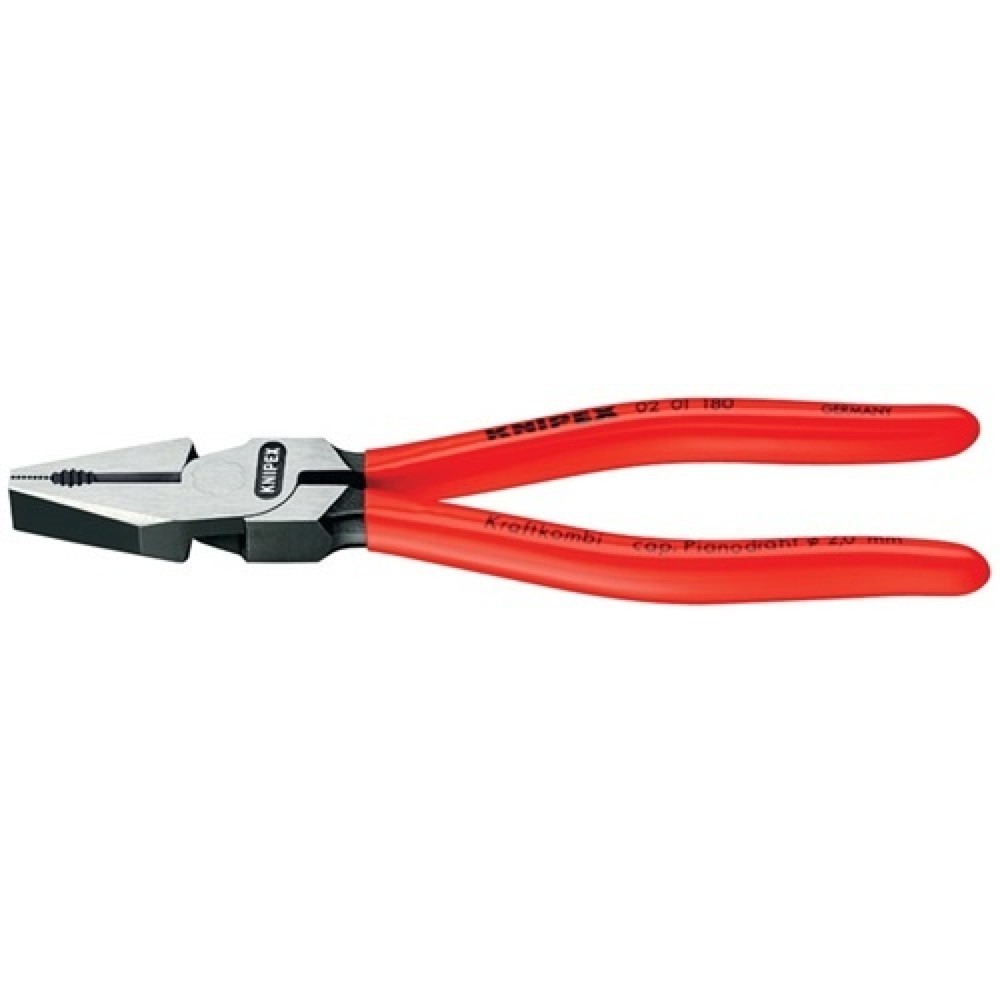 Produktabbildung: Kraftkombizange L.180mm pol.tauchisol.KNIPEX