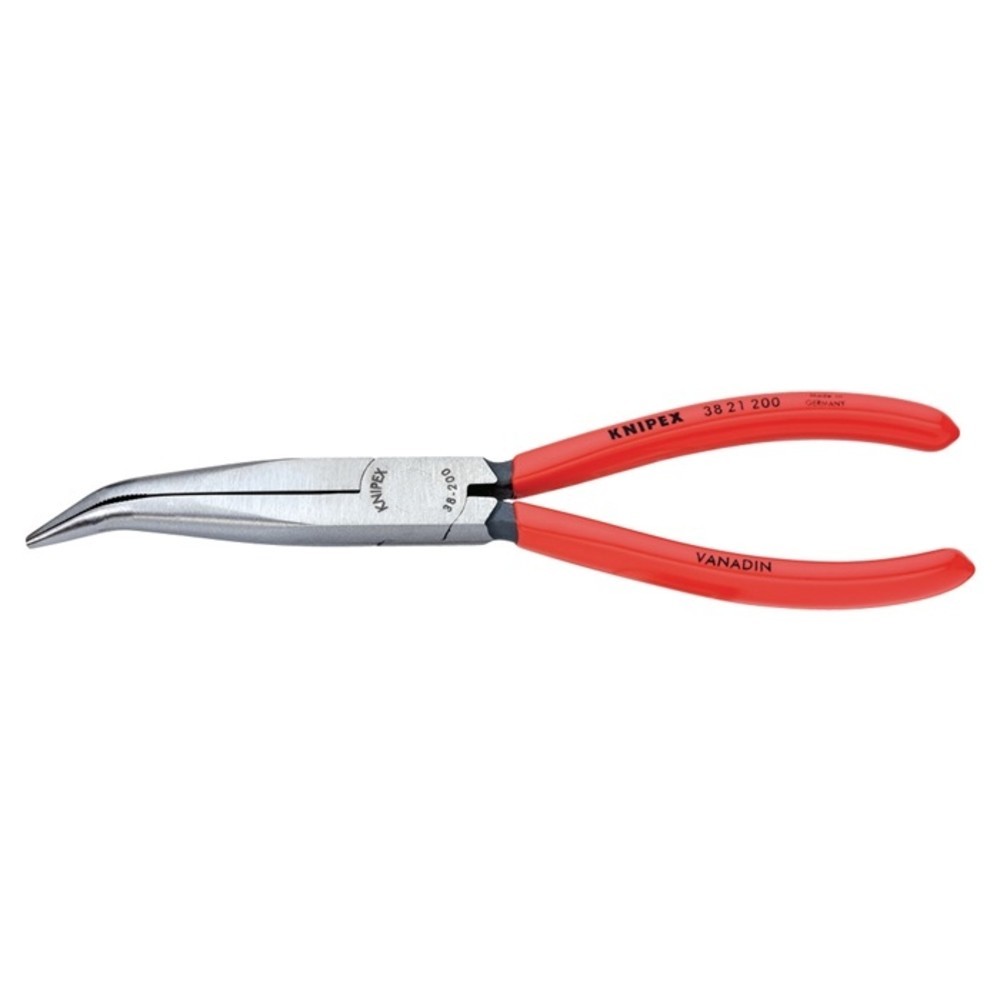 Produktabbildung Nr. 2: KNIPEX Mechanikerzange L.200mm Form 2 40Grad gew.Ku.-Überzug