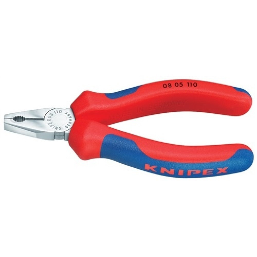 Produktabbildung: Minikombizange L.110mm verchr.Mehrkomp.-Hülle KNIPEX