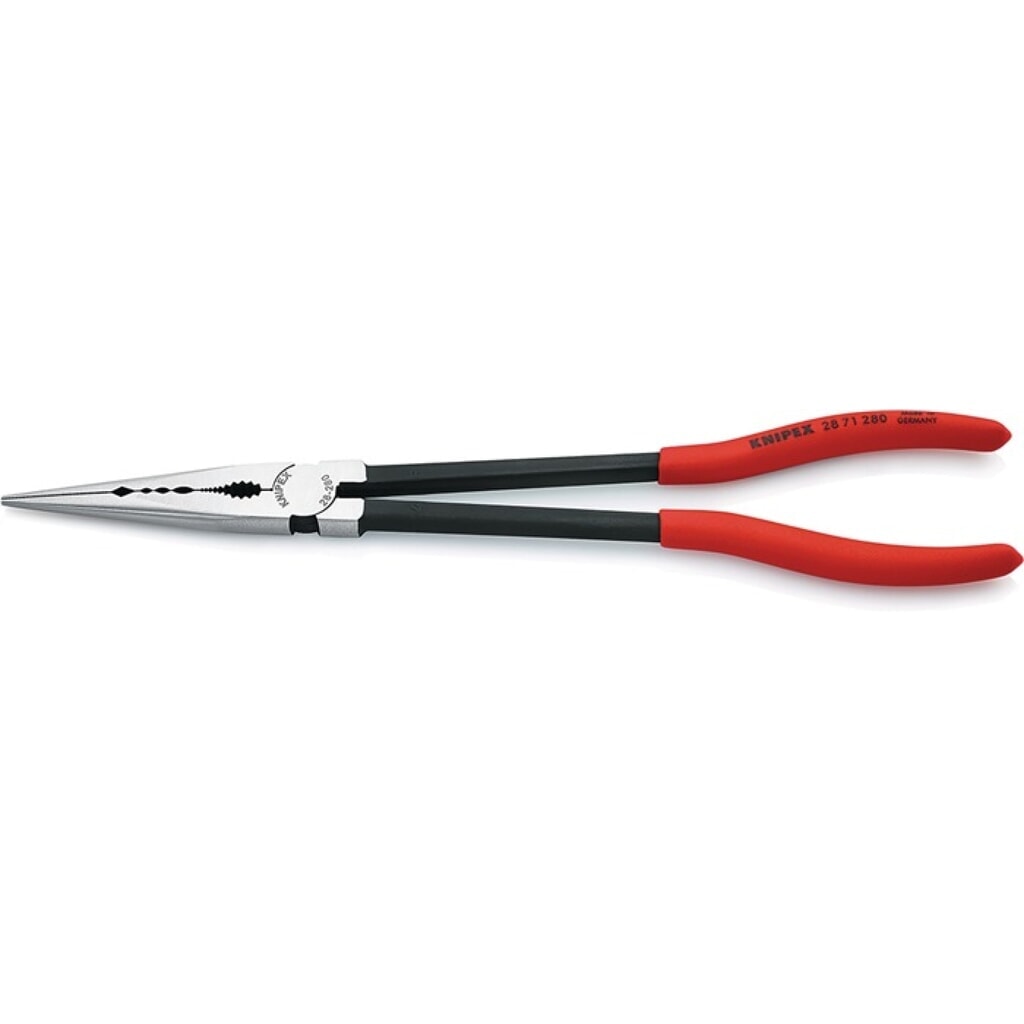 KNIPEX Montierzange L.280mm pol.Ku.-Überzug Spitze ger Produktabbildung: KNIPEX Montierzange L.280mm pol.Ku.-Überzug Spitze ger