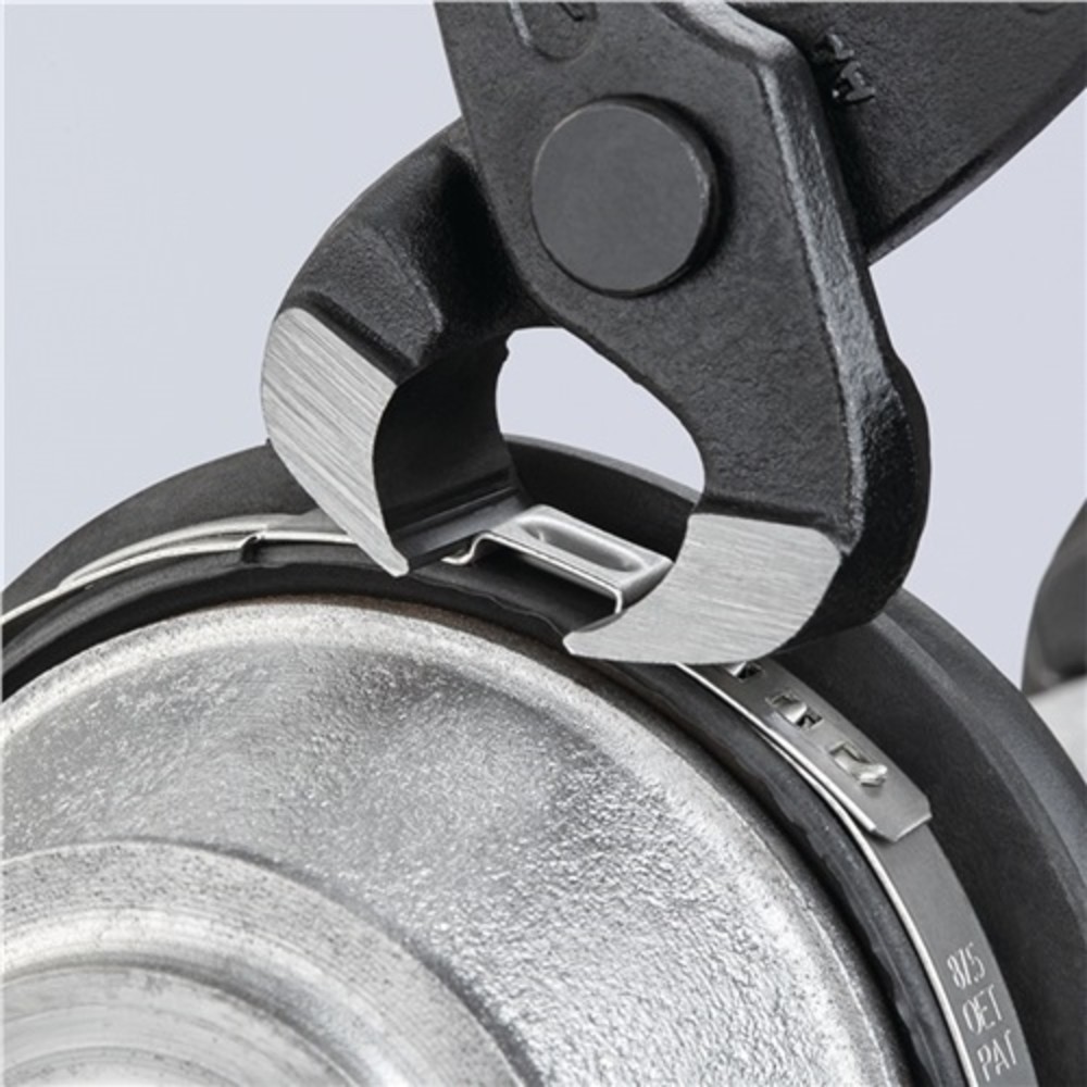 Produktabbildung Nr. 5: Ohrklemmenzange Gesamt-L.220mm Kopf schwarz atram.Kunststoff-Überzug KNIPEX