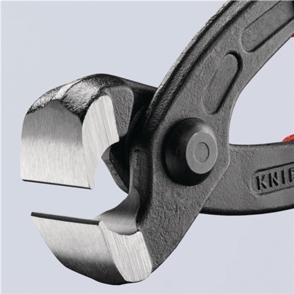 Produktabbildung Nr. 6: Ohrklemmenzange Gesamt-L.220mm Kopf schwarz atram.Kunststoff-Überzug KNIPEX