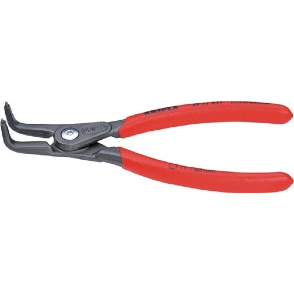 Produktabbildung Nr. 1: Außensicherungsringzange A 21 f.Wellen D.19-60mm 90Grad gew.L.165mm KNIPEX