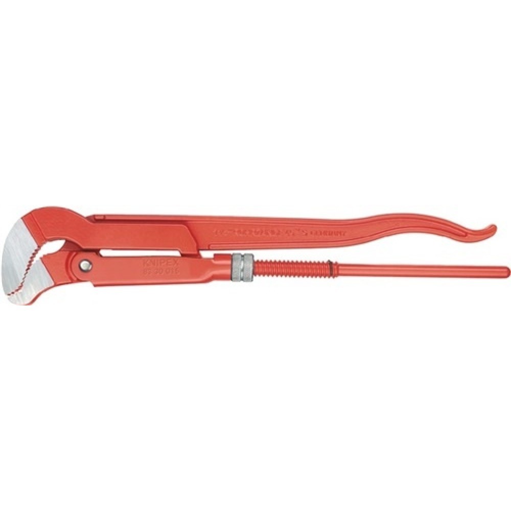 Produktabbildung: Rohrzange DIN 5234 L.320mm 1Zoll S-Maul rot pulverbesch.CV. KNIPEX