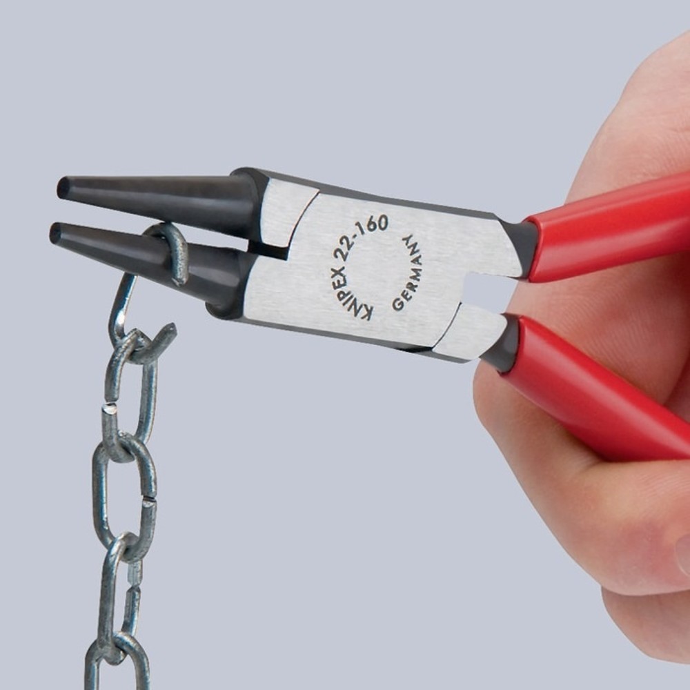 Produktabbildung Nr. 3: Knipex Rundzange, Länge 140 mm, Kopf poliert