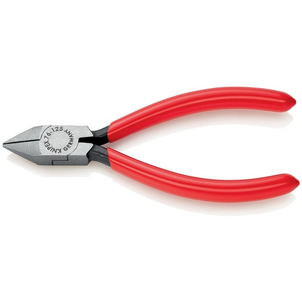Produktabbildung: Knipex Seitenschneider, Länge 125 mm Form 8 Facette ja, klein, Kopf poliert
