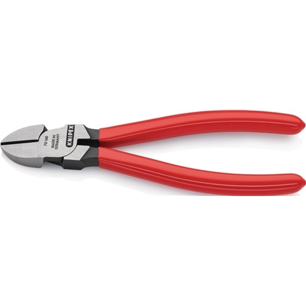 Produktabbildung: Seitenschneider L.125mm Kopf pol.Ku.-Überzug KNIPEX