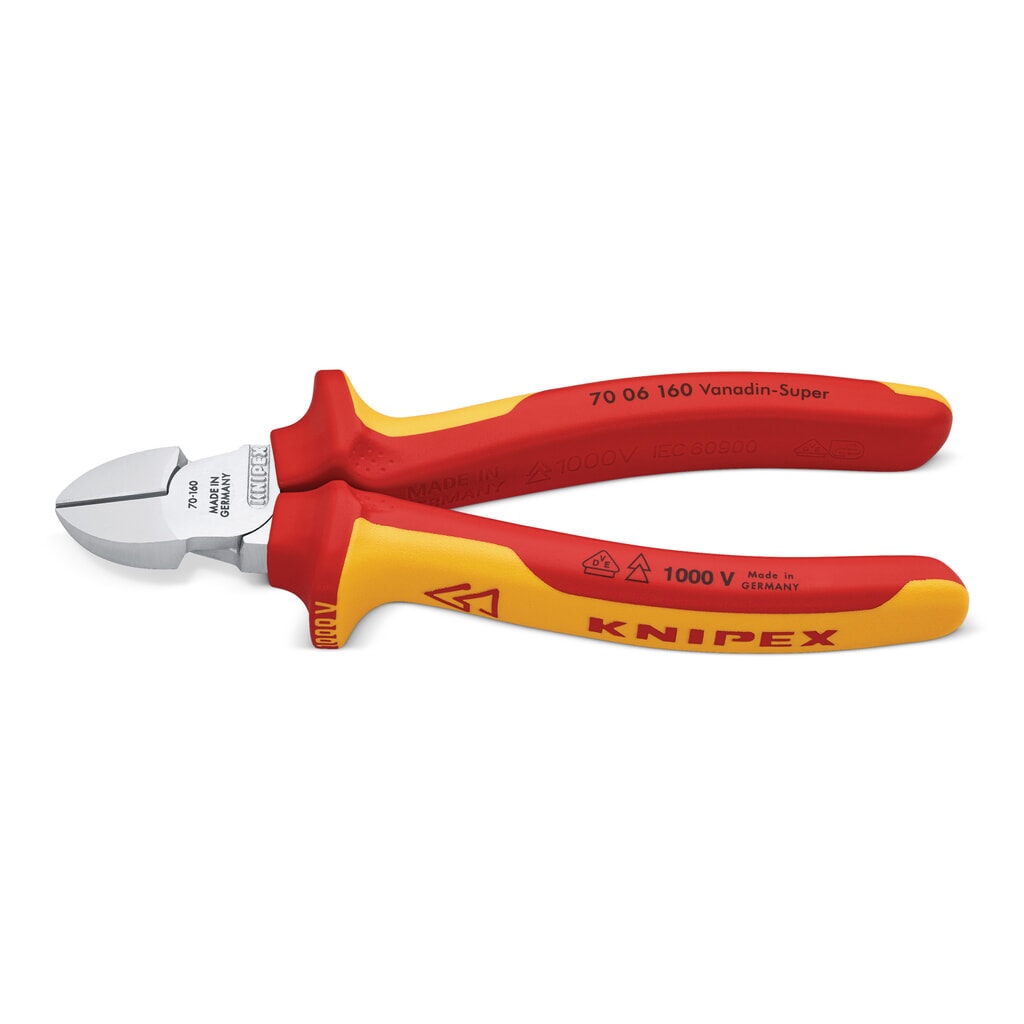 Produktabbildung: Seitenschneider L.125mm 2K-Hülle KNIPEX