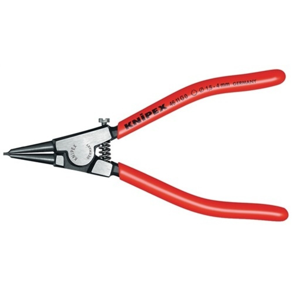 Produktabbildung: Sicherungsringzange f.Wellen D.1,5-4mm Öffnungsbegr.pol.L.140mm KNIPEX