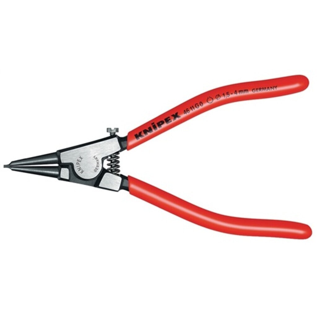 Produktabbildung: Sicherungsringzange f.Wellen D.1,5-4mm Öffnungsbegr.pol.L.140mm KNIPEX