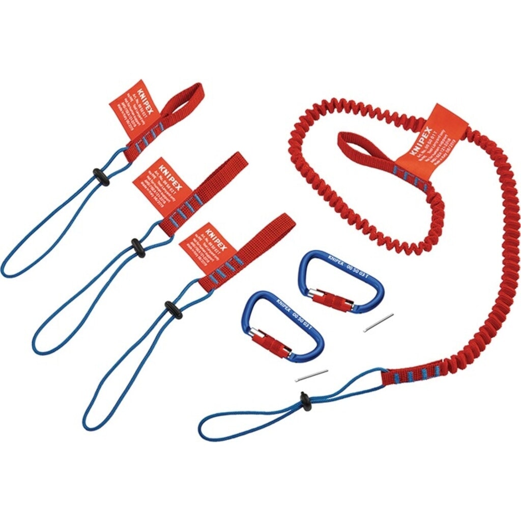 Knipex Sicherungssystem-Set 6-tlg Produktabbildung: Knipex Sicherungssystem-Set 6-tlg