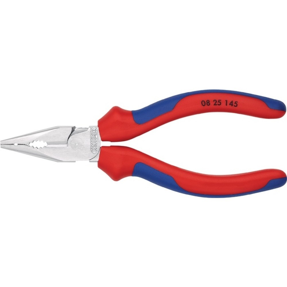 Produktabbildung Nr. 2: KNIPEX Spitzkombizange L.145mm Mehrkomp.-Hülle verchr