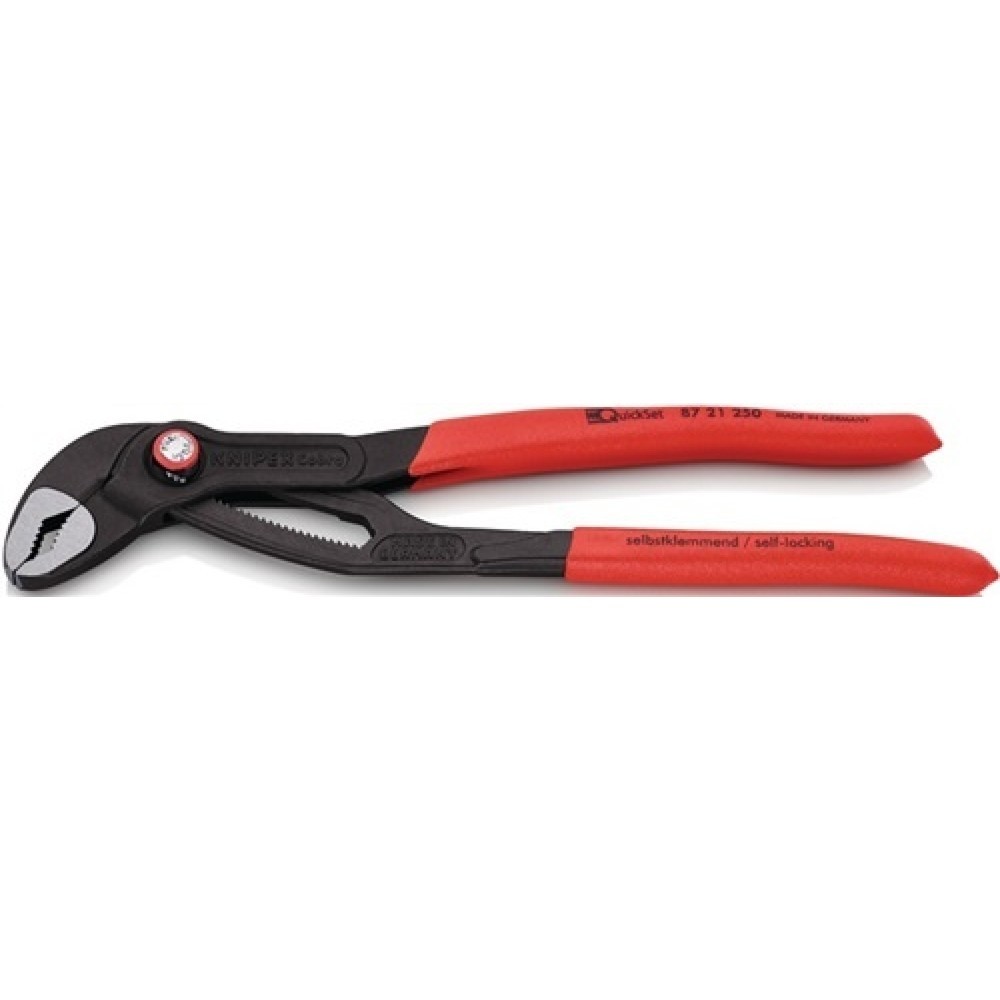 Produktabbildung: Wasserpumpenzange Cobra L.300mm Spann-W.60mm pol. m.Ku.-Überzug Knipex
