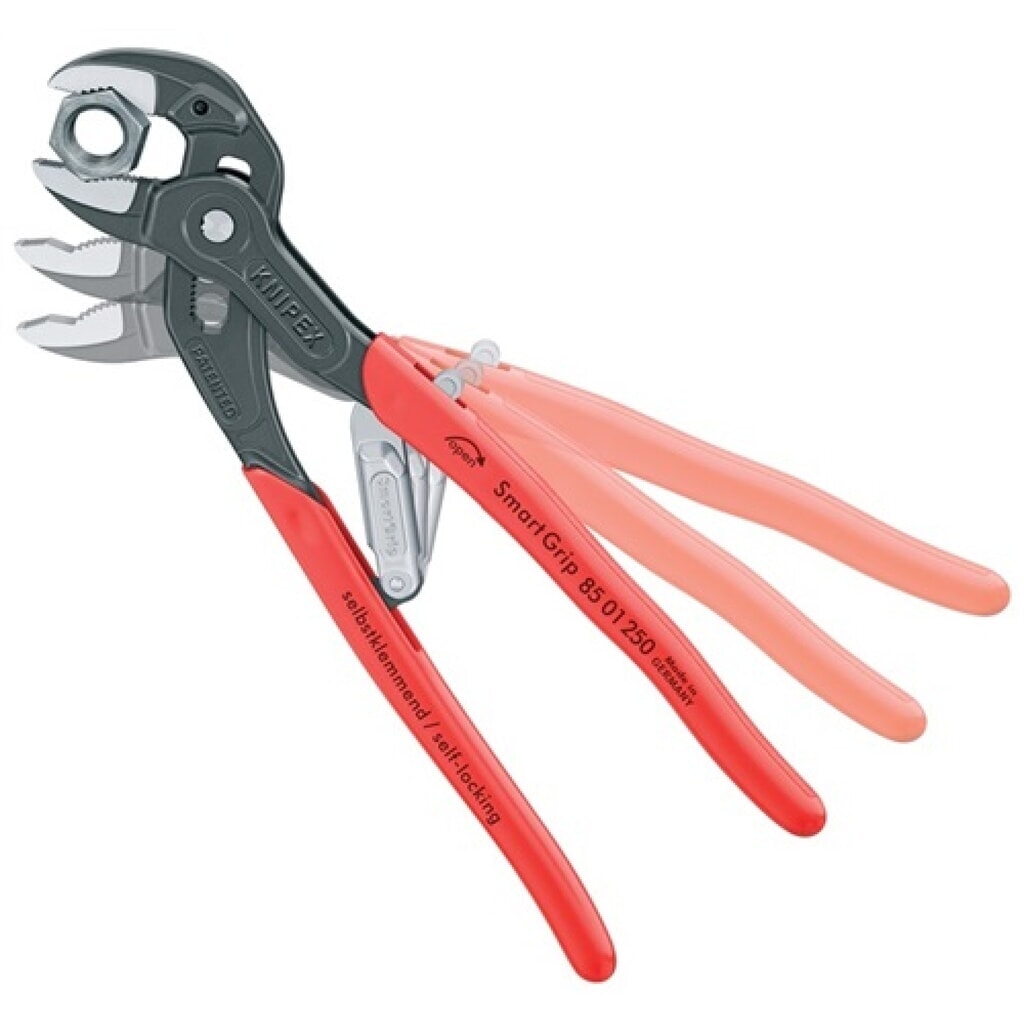Produktabbildung Nr. 2: Wasserpumpenzange SmartGrip DIN ISO8976 L.250mm KNIPEX Spann-W.10-36mm
