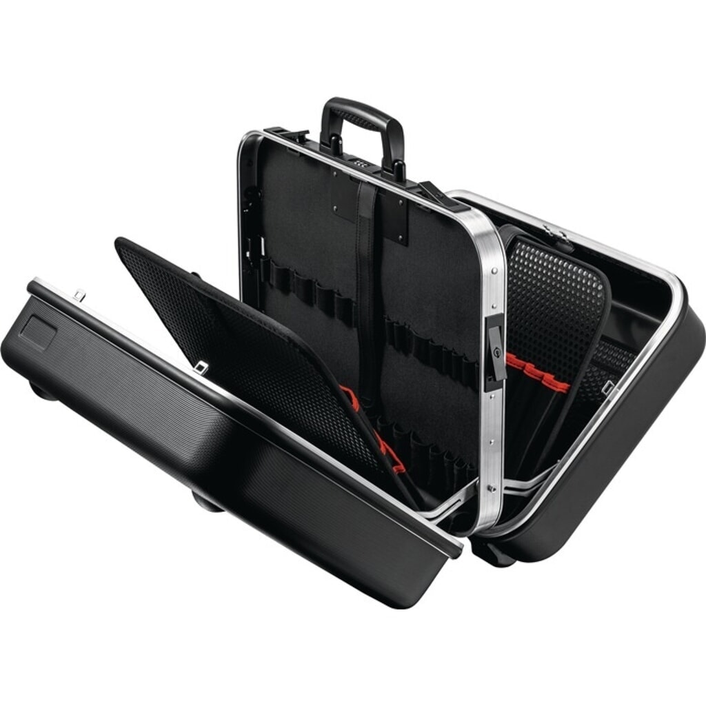 KNIPEX Werkzeugsortiment BIG Twin leer, ohne Fahrgestell, Leerkoffer Produktabbildung: KNIPEX Werkzeugsortiment BIG Twin leer, ohne Fahrgestell, Leerkoffer