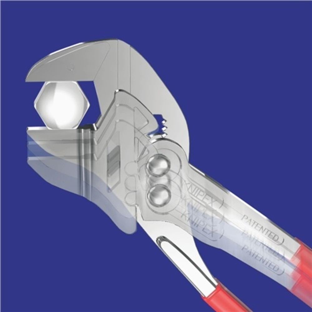 Produktabbildung Nr. 2: Zangenschlüssel DIN ISO 5743 L.180mm Spann-W.35mm verchr.Mehrkompontenhüllen