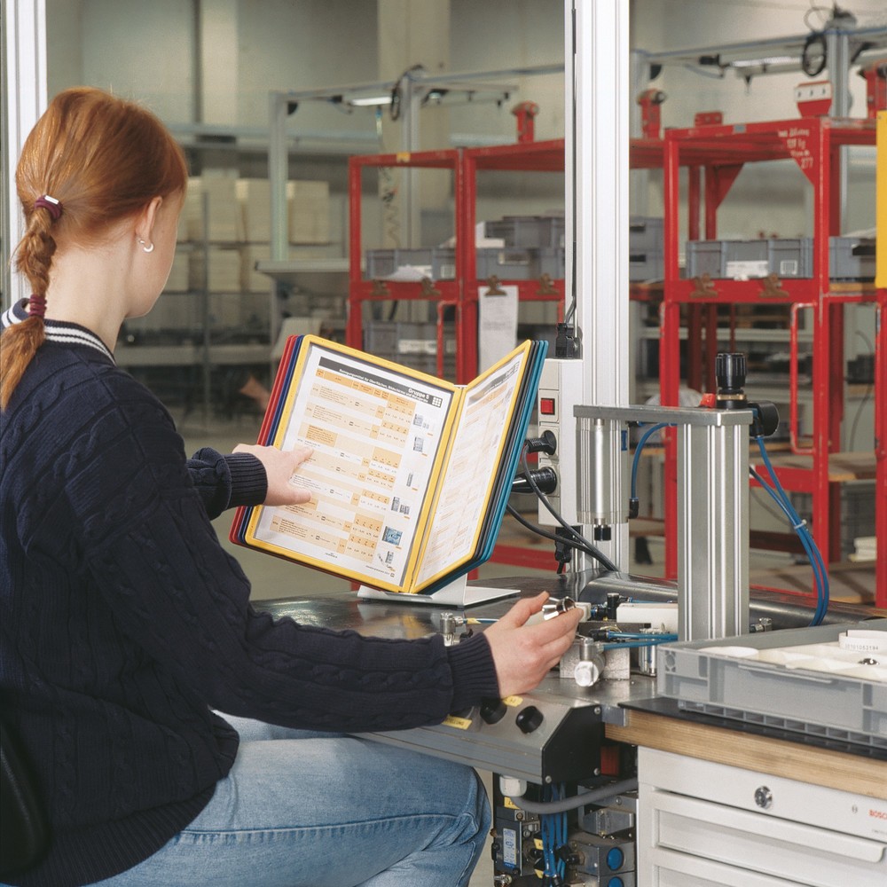 Produktabbildung Nr. 2: Vario® Komplett-Set Tischständer, 10 Sichttafeln