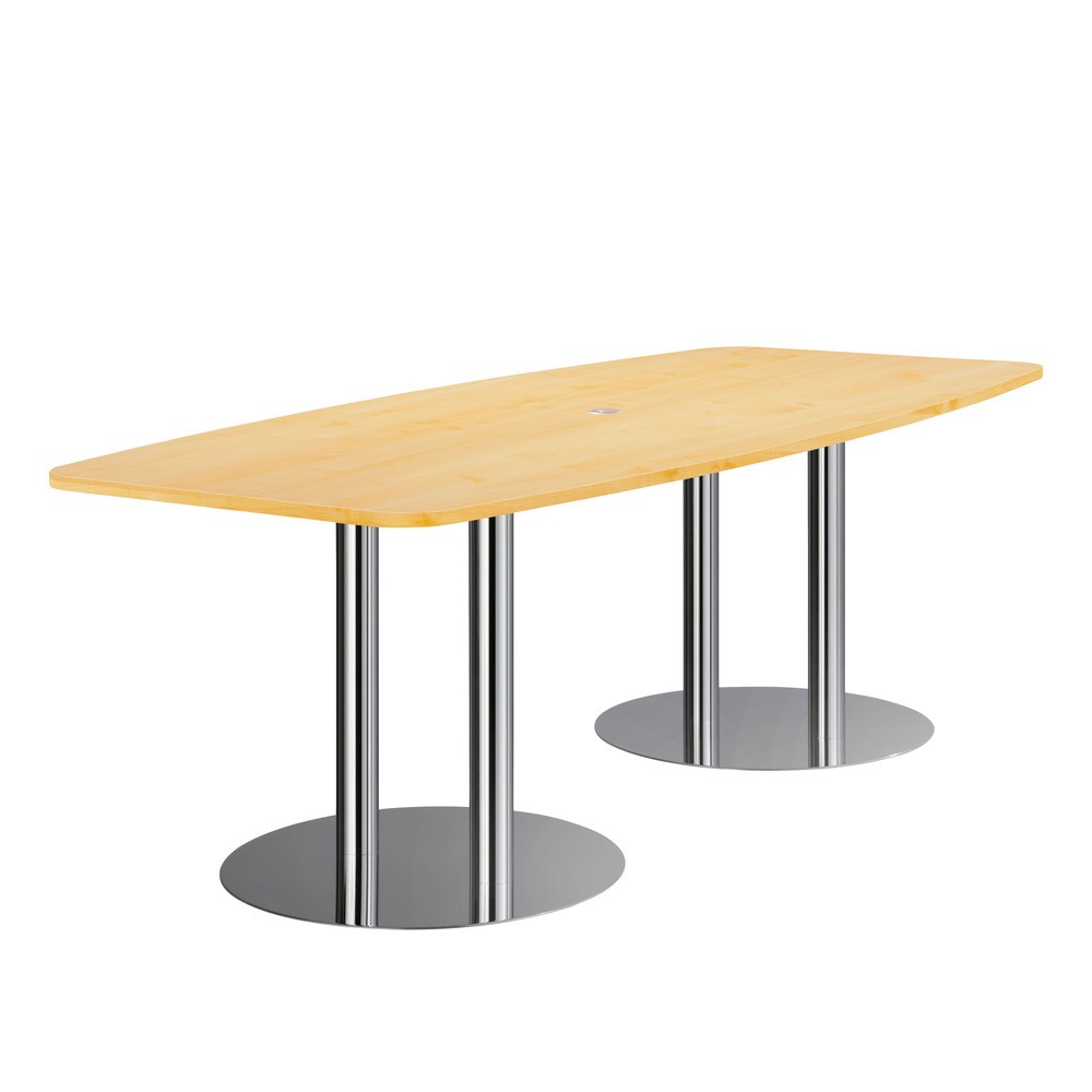 Produktabbildung Nr. 4: Konferenztisch Meeting, BxT 2.200 x 1.050 mm, Buche