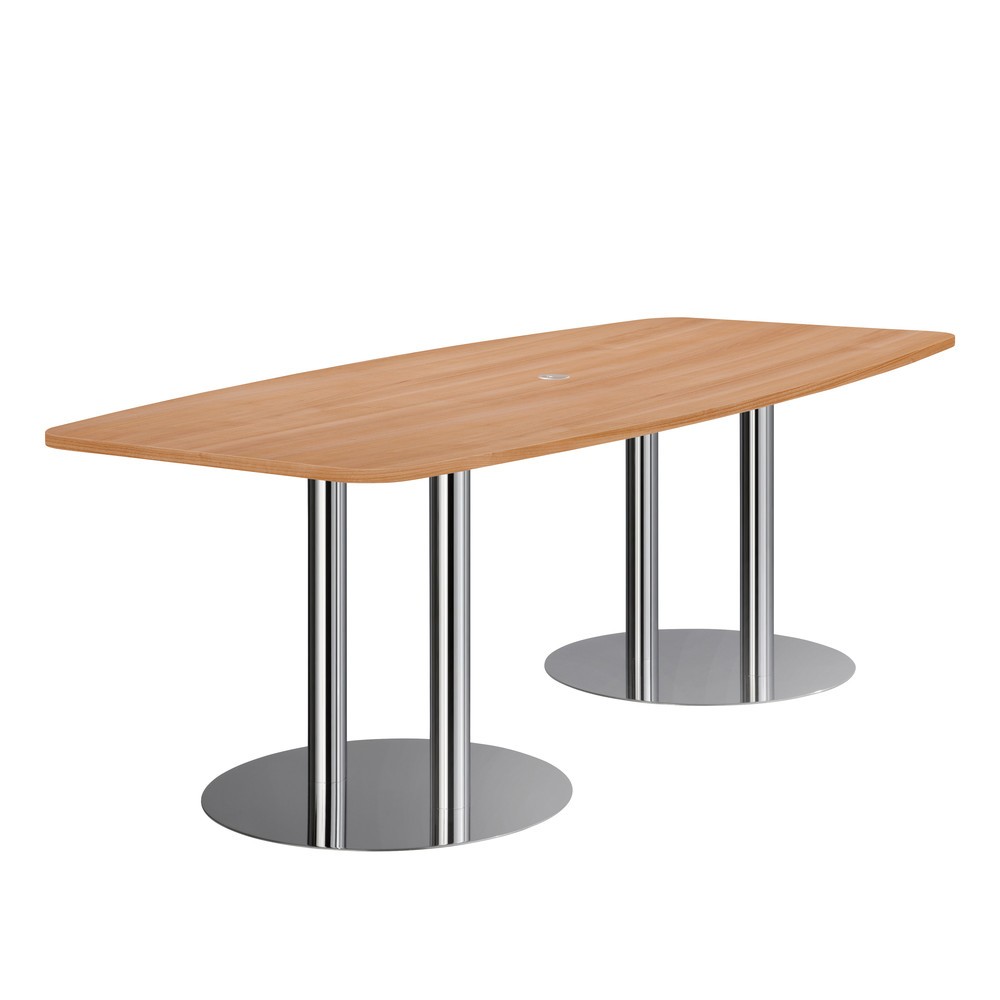 Produktabbildung Nr. 5: Konferenztisch Meeting, BxT 2.200 x 1.050 mm, Buche