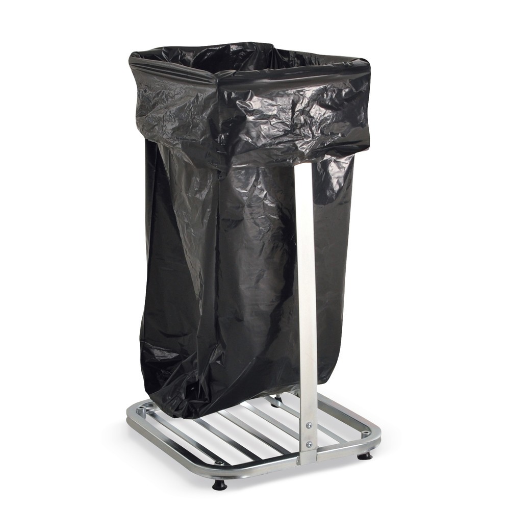 Produktabbildung Nr. 2: Kongamek Abfallsackhalter, 120 Liter, 4 Lenkrollen + 4 Standfüße, offen