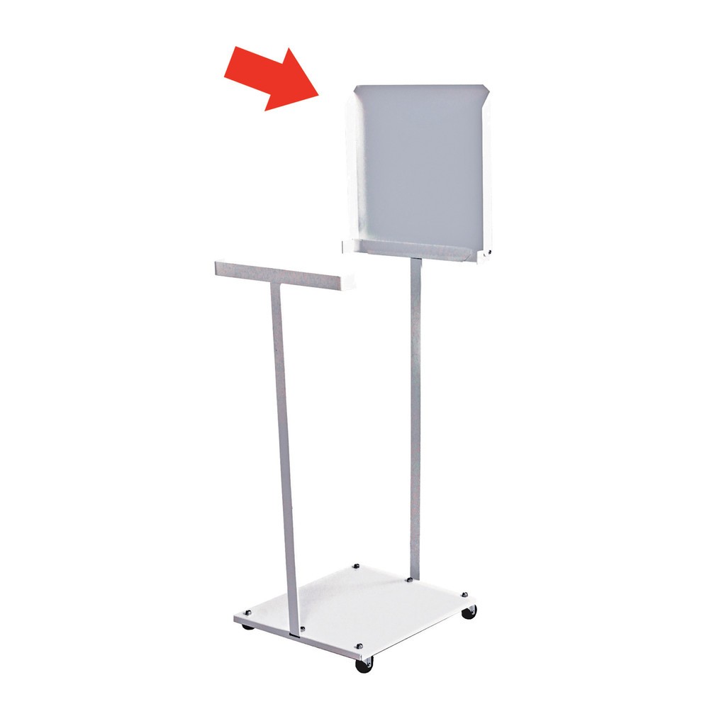 Produktabbildung: Kongamek Deckel für Abfallsackhalter, verzinkt