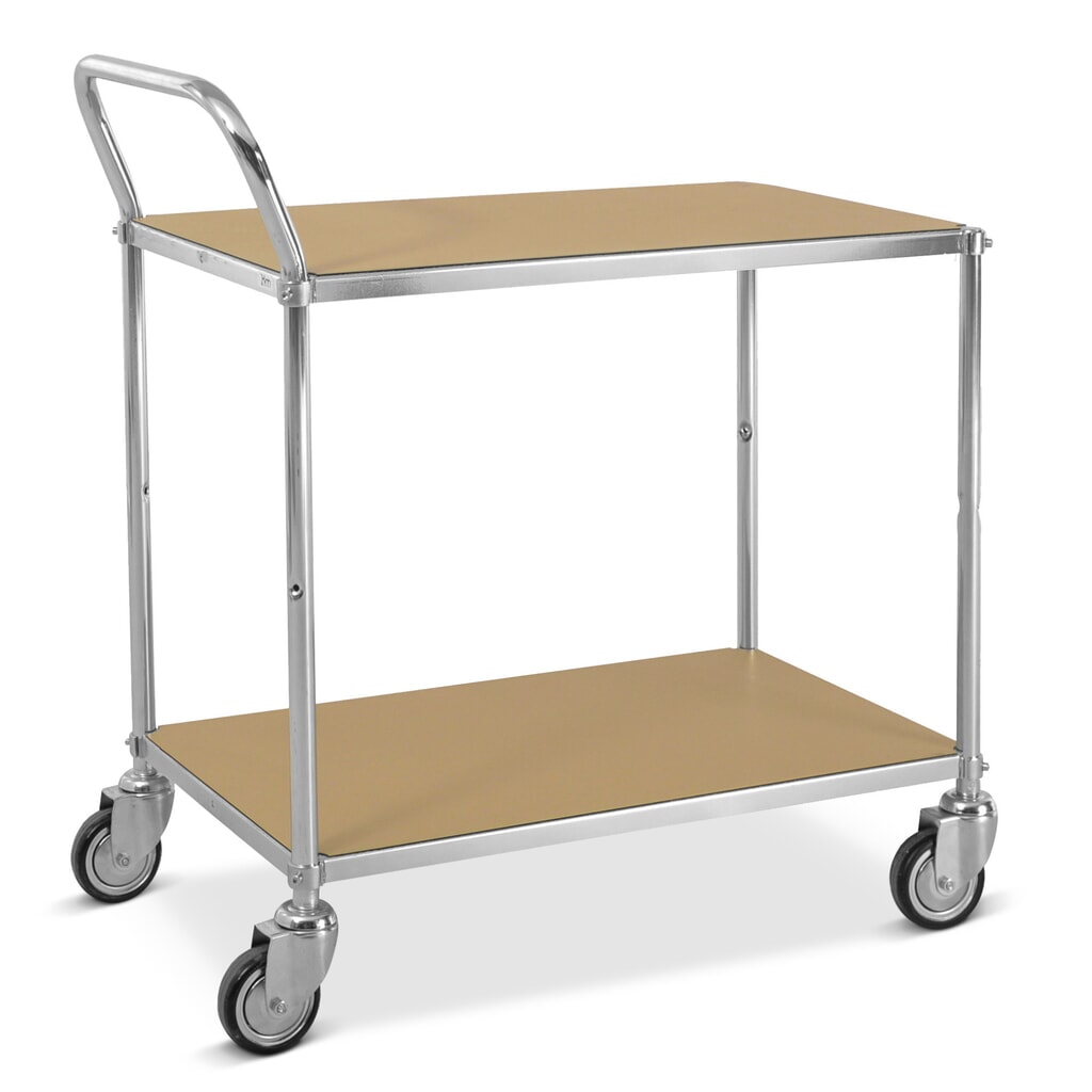 Kongamek ESD-Tischwagen, 1 Bügel, 2 Böden à 760 x 440 mm Produktabbildung: Kongamek ESD-Tischwagen, 1 Bügel, 2 Böden à 760 x 440 mm
