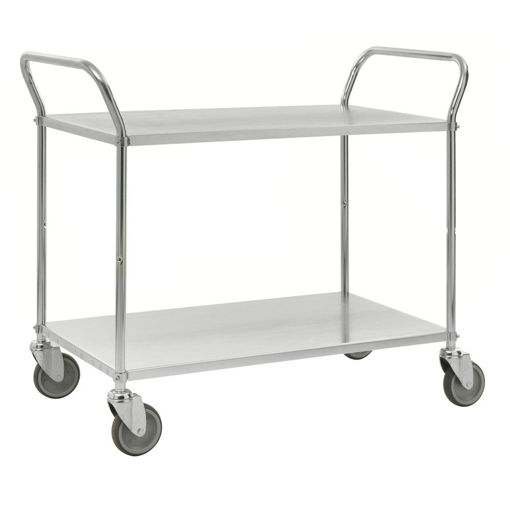 Produktabbildung: Kongamek Etagenwagen, TK 250 kg, 2 Böden, HxBxT 940 x 480 x 1.080 mm