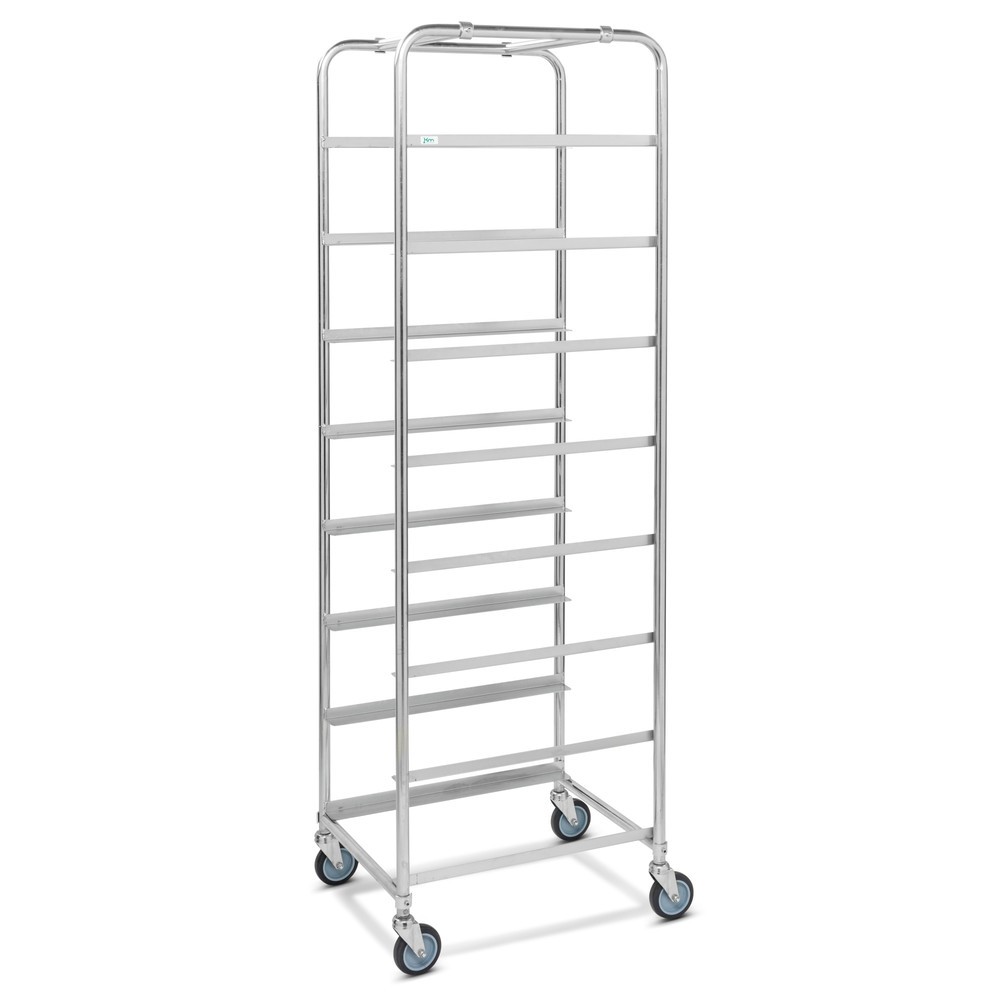 Produktabbildung: Kongamek Hordenwagen für Eurokästen, gerade Auflagen, Abstand 210 mm