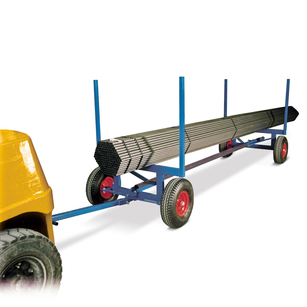 Kongamek Langmaterialwagen, Tragkraft 3.500 kg, lackiert Produktabbildung: Kongamek Langmaterialwagen, Tragkraft 3.500 kg, lackiert