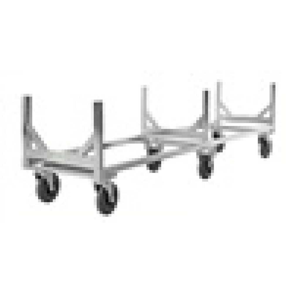 Produktabbildung Nr. 4: Kongamek Langmaterialwagen, verzinkt, Tragkraft 800 kg, HxBxT 700 x 608 x 2.800 mm