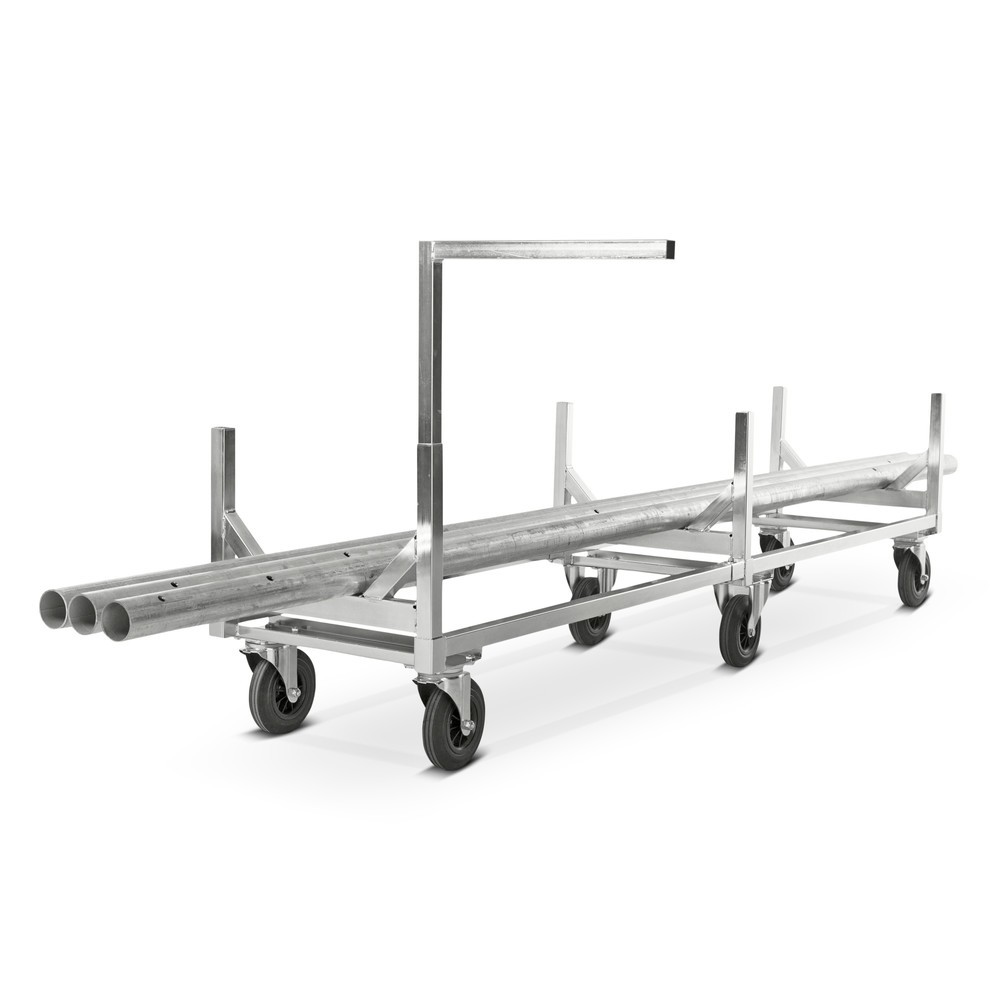 Produktabbildung Nr. 2: Kongamek Langmaterialwagen, verzinkt, Tragkraft 800 kg, HxBxT 700 x 608 x 2.800 mm