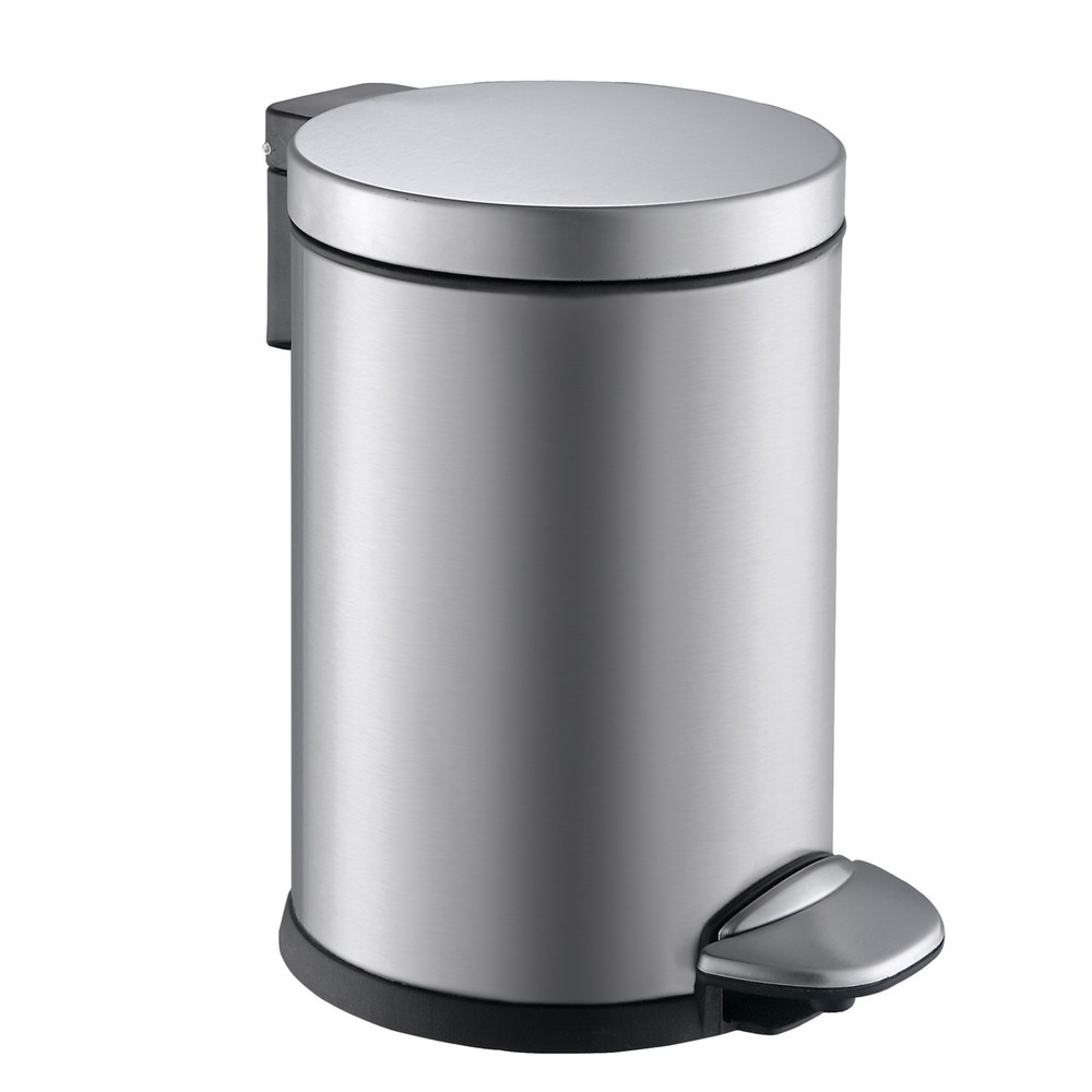Produktabbildung Nr. 1: Kosmetikeimer Luna 3 l, Edelstahl matt