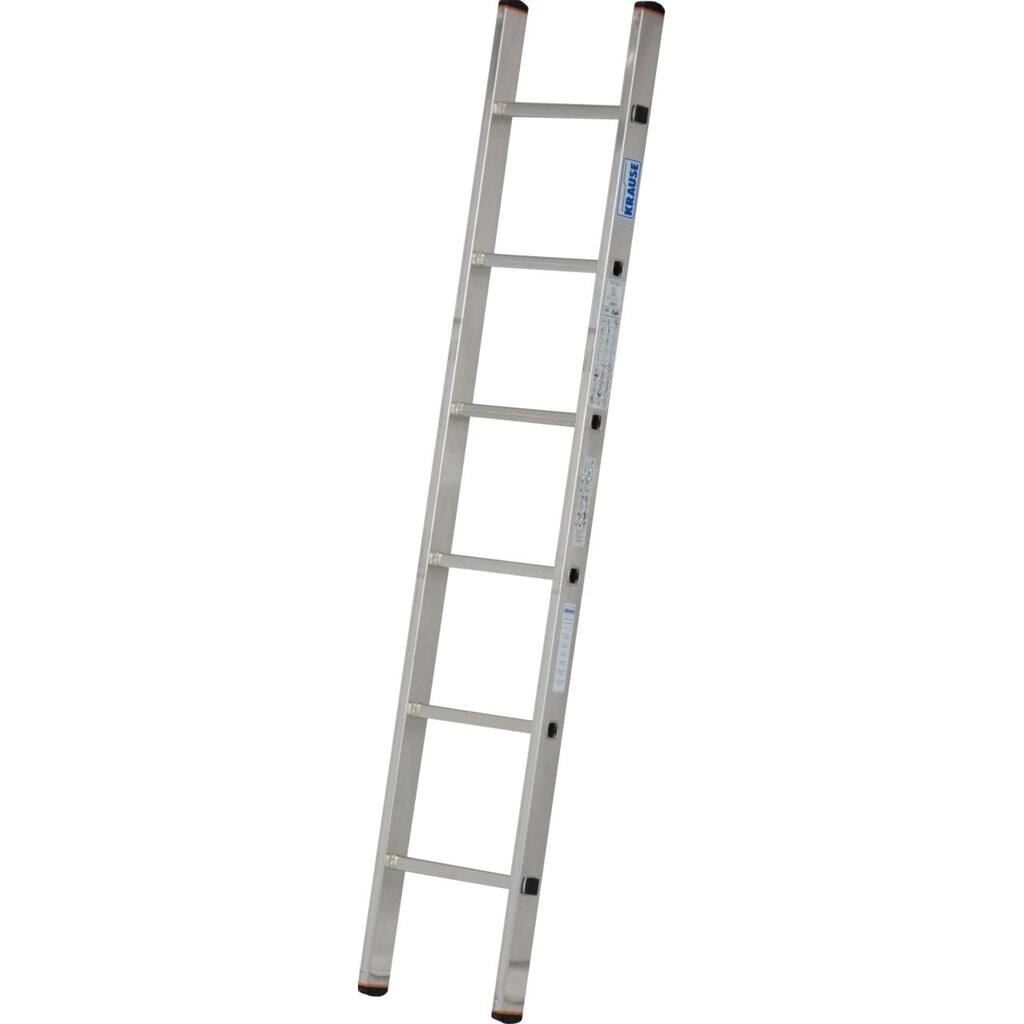 KRAUSE® MONTO Sprossen-Anlegeleiter Sibilo 1x6 Produktabbildung Nr. 1: KRAUSE® MONTO Sprossen-Anlegeleiter Sibilo 1x6