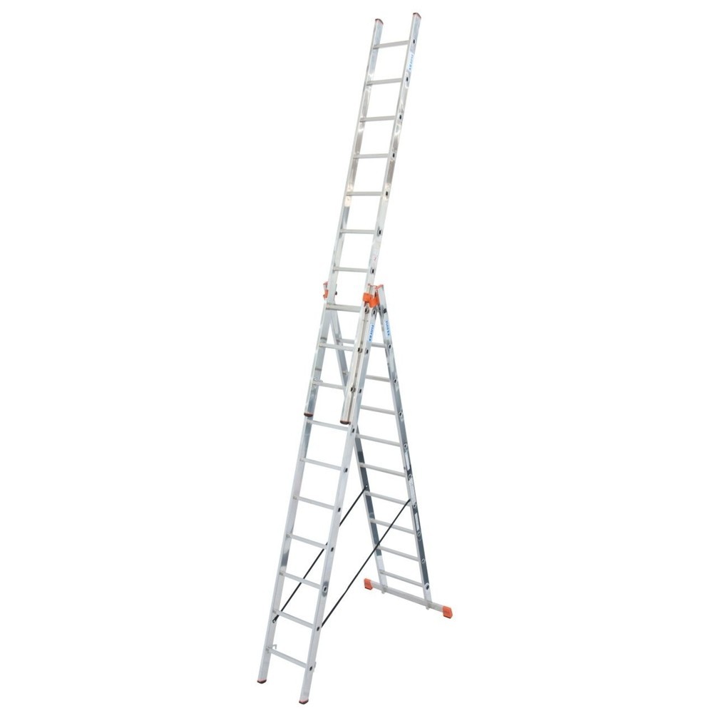 Produktabbildung Nr. 1: KRAUSE® MONTO Vielzweckleiter Tribilo 3x10 Sprossen