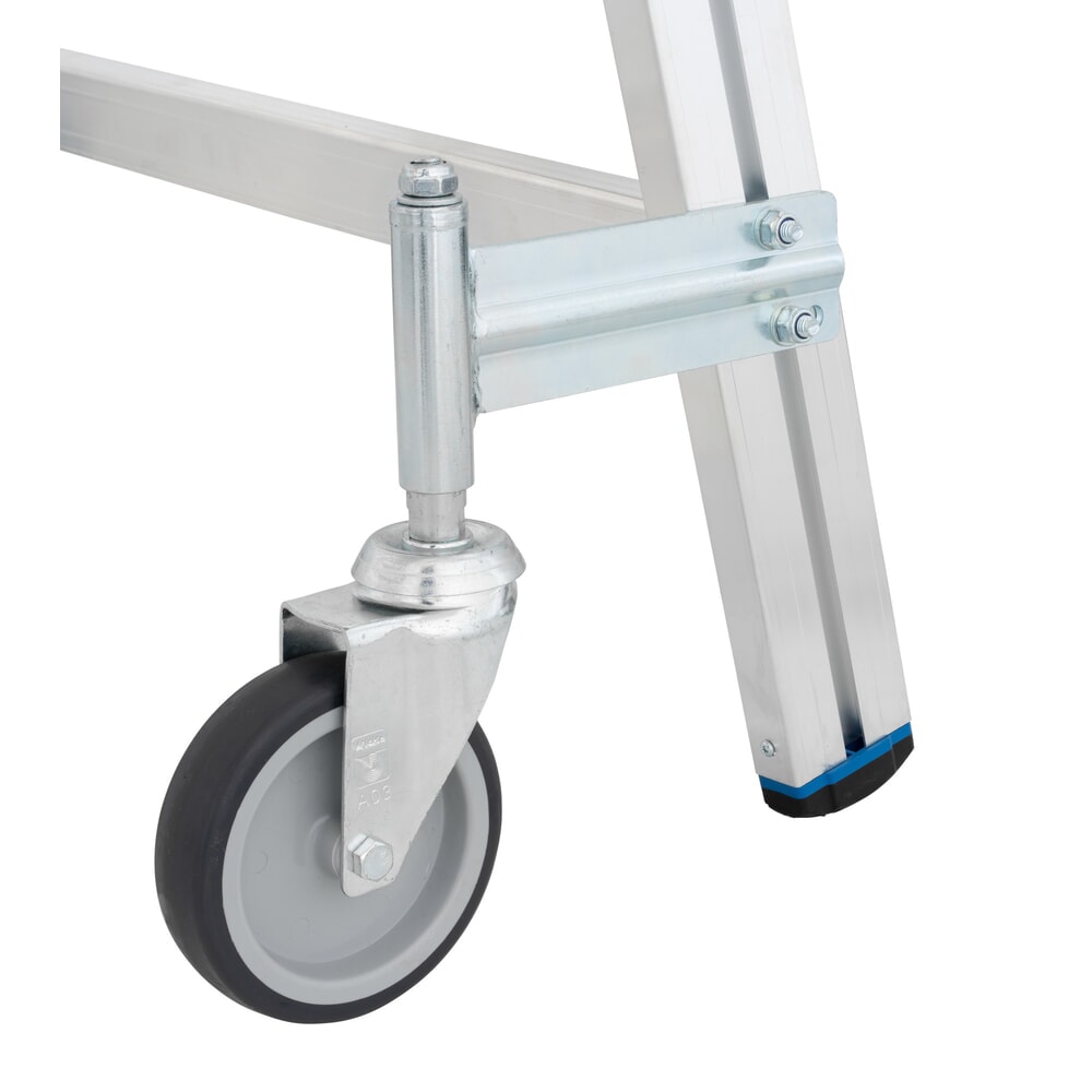 Produktabbildung Nr. 12: KRAUSE® STABILO fahrbare Podestleiter, einseitig begehbar, Profilrost R13, 8 Stufen