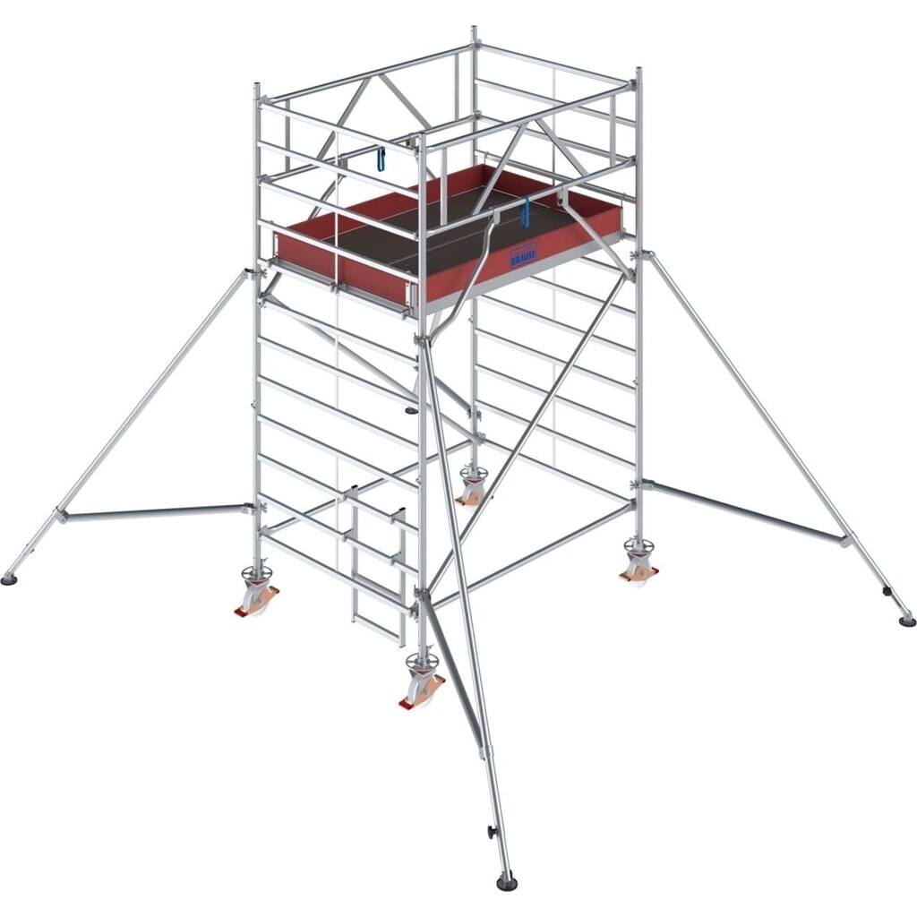 KRAUSE® STABILO Fahrgerüst S5000, Feldlänge 2.000 mm, Arbeitshöhe 4.300 mm Produktabbildung: KRAUSE® STABILO Fahrgerüst S5000, Feldlänge 2.000 mm, Arbeitshöhe 4.300 mm