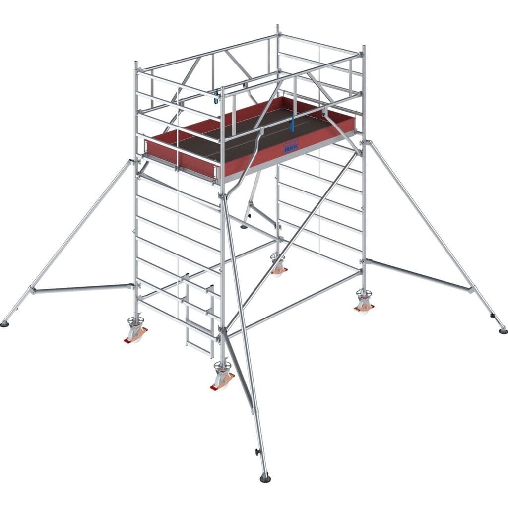 KRAUSE® STABILO Fahrgerüst S5000, Feldlänge 2.500 mm, Arbeitshöhe 4.300 mm Produktabbildung: KRAUSE® STABILO Fahrgerüst S5000, Feldlänge 2.500 mm, Arbeitshöhe 4.300 mm