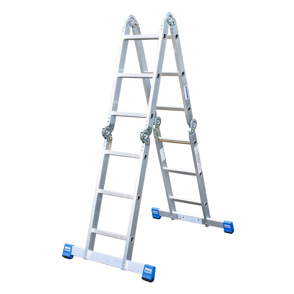 Produktabbildung Nr. 3: KRAUSE® STABILO Gelenkleiter Universal, inkl. Stand-Plattform, Gesamtlänge 3,55 m