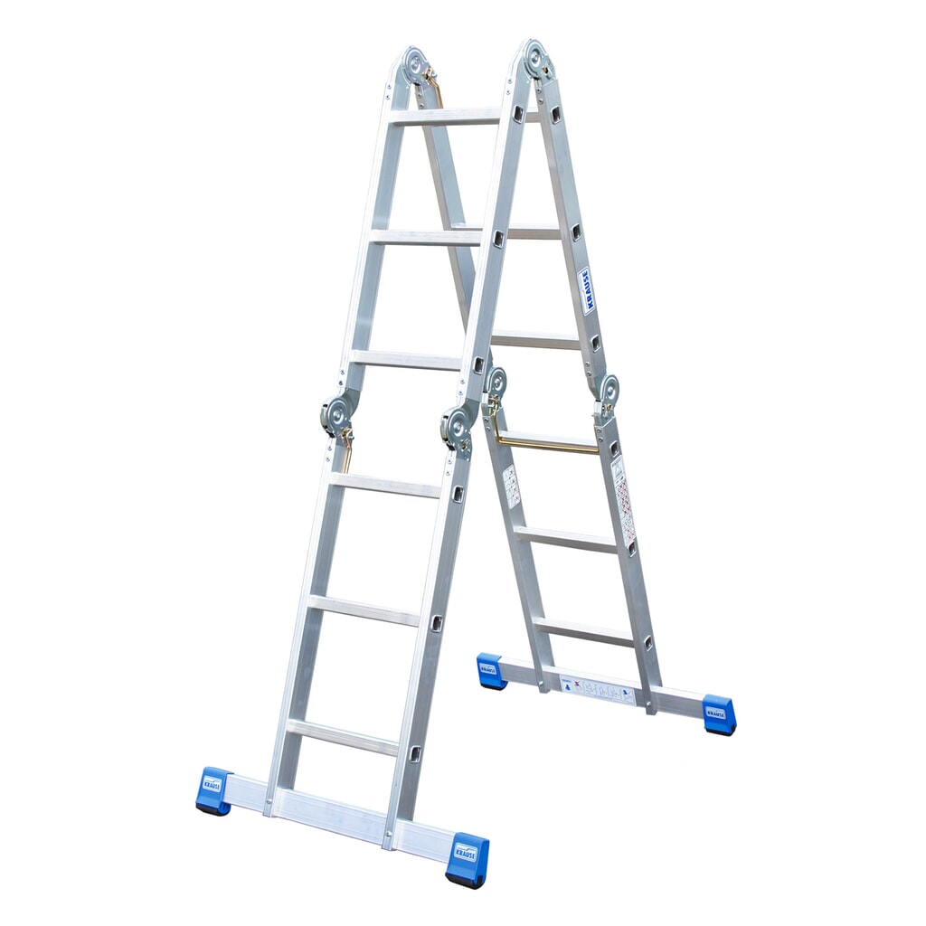 Produktabbildung Nr. 3: KRAUSE® STABILO Gelenkleiter Universal, inkl. Stand-Plattform, Gesamtlänge 3,55 m