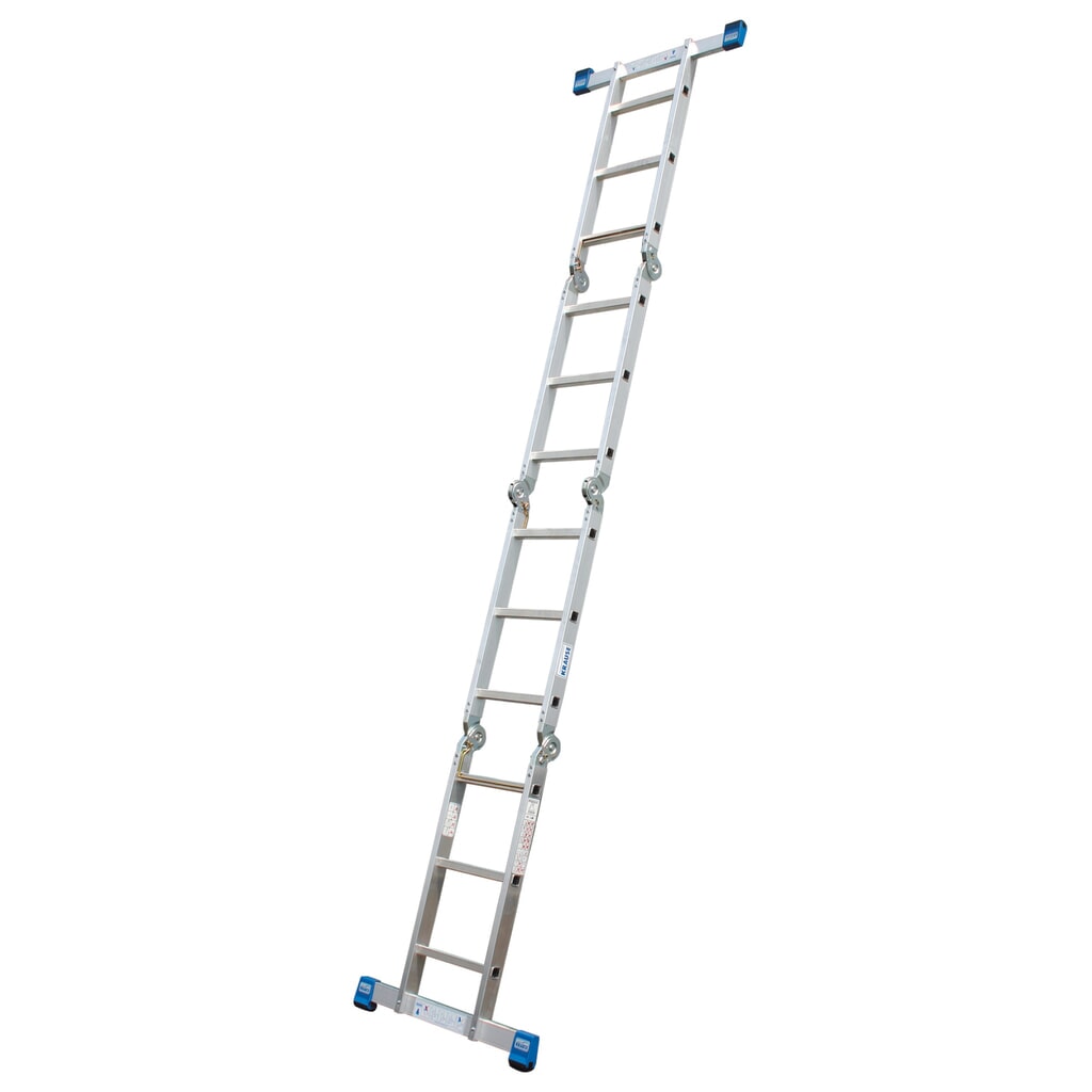 KRAUSE® STABILO Gelenkleiter Universal, inkl. Stand-Plattform, Gesamtlänge 3,55 m Produktabbildung Nr. 4: KRAUSE® STABILO Gelenkleiter Universal, inkl. Stand-Plattform, Gesamtlänge 3,55 m